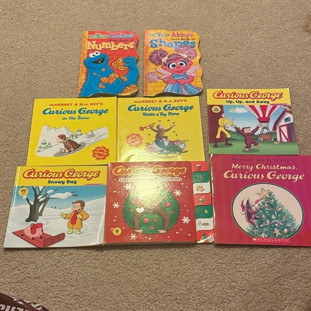 Sesame Street Learning Books - Red, Yellow, Blue - Picture 1 of 1